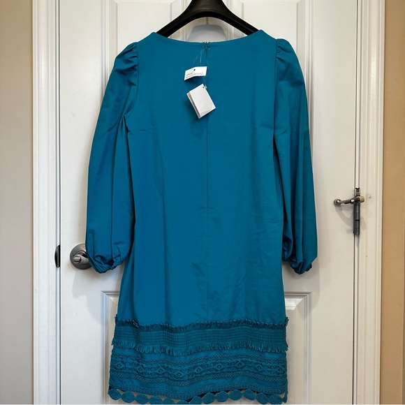 Weekend MaxMara Label-cut Cotton Poplin Dress 3/4 Sleeves. Size: Small US4 New - Picture 15 of 15